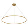 Cerchio LED Pendant in Brushed Gold (347|PD87772-BG)