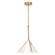 Mulberry LED Pendant in Brushed Gold/Light Guide (347|PD62622-BG/LG)