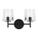 Marietta Two Light Vanity in Aged Iron (454|EV1002AI)
