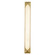 Caesar LED Vanity in Vintage Brass/Alabaster (452|WV323225VBAR)
