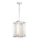 Sabre LED Pendant in Polished Nickel/Ribbed Glass (452|PD339415PNCR)