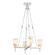 Lucian Four Light Pendant in Polished Nickel/Alabaster (452|PD338422PNAR)
