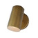 Spot Light LED Outdoor Wall Sconce in Natural Aged Brass (16|62001NAB)