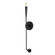 Vela One Light Wall Sconce in Black (16|24811BK)