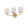 Bristol Three Light Bath Vanity in Satin Brass (16|12093SWSBR)