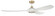 Envy 72 72''Ceiling Fan in White/Satin Brass (46|EVY72WSB3)