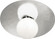 Dal LED Flushmount in Polished Nickel w/White (165|S9875)