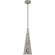 Dal One Light Pendant in Polished Nickel (165|S9873)