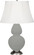 Double Gourd One Light Table Lamp in Matte Smoky Taupe Glazed Ceramic (165|MST58)