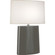 Victor One Light Table Lamp in Ash Glazed Ceramic (165|CR03)