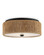 Brownell LED Flush Mount in Natural/Blacksmith/White (142|9999-0061)