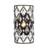 Windsor One Light Wall Sconce in Carbon/Havana Gold (137|345W01CBHG)