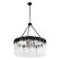 Matrix 12 Light Pendant in Matte Black/French Gold (137|309P12MBFG)