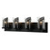 So Inclined Four Light Bath in Black (137|246B04BL)