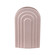 Corin Vase in Light Pink (45|S0017-10083)