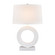 Around the Edge One Light Table Lamp in Dry White (45|H0019-9524)