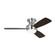 Ikon 44 Hugger LED 44``Ceiling Fan in Brushed Steel (71|3IKR44BSD)