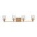 Fullton LED Bath Wall Sconce in Satin Brass (454|4464204EN-848)