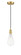 Edison LED Mini Pendant in Satin Gold (405|616-1P-SG-BB125LED)