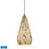 Curvalo LED Mini Pendant in Satin Nickel (45|546-1SLVM-CRC-LED)