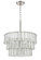 Museo Nine Light Pendant in Brushed Polished Nickel (46|48696-BNK)