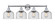 Edison Four Light Bath Vanity in Polished Chrome (405|616-4W-PC-G74)