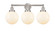 Edison Three Light Bath Vanity in Brushed Satin Nickel (405|616-3W-SN-G201-8)