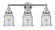 Edison Three Light Bath Vanity in Polished Chrome (405|616-3W-PC-G184)