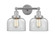 Edison Two Light Bath Vanity in Polished Chrome (405|616-2W-PC-G72)