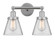 Edison Two Light Bath Vanity in Polished Chrome (405|616-2W-PC-G62)