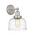 Edison One Light Wall Sconce in Brushed Satin Nickel (405|616-1W-SN-G713)
