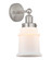 Edison One Light Wall Sconce in Brushed Satin Nickel (405|616-1W-SN-G181)