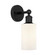 Edison One Light Wall Sconce in Matte Black (405|616-1W-BK-G801)