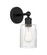 Edison One Light Wall Sconce in Matte Black (405|616-1W-BK-G342)