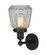 Edison One Light Wall Sconce in Matte Black (405|616-1W-BK-G142)