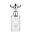 Edison One Light Semi-Flush Mount in Polished Chrome (405|616-1F-PC-G802)