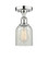 Edison One Light Semi-Flush Mount in Polished Chrome (405|616-1F-PC-G2511)