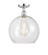 Edison One Light Semi-Flush Mount in Polished Chrome (405|616-1F-PC-G122-14)
