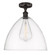 Edison One Light Semi-Flush Mount in Oil Rubbed Bronze (405|616-1F-OB-GBD-162)