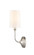 Giselle One Light Wall Sconce in Polished Nickel (405|372-1W-PN-S1)