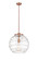 Essex LED Pendant in Antique Copper (405|221-1S-AC-G1213-16-BB-95-LED)