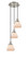 Franklin Restoration Three Light Pendant in Brushed Satin Nickel (405|113F-3P-SN-G171)