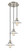 Franklin Restoration Three Light Pendant in Brushed Satin Nickel (405|113F-3P-SN-G1)