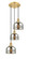 Franklin Restoration Three Light Pendant in Satin Gold (405|113F-3P-SG-G78)