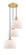 Franklin Restoration Three Light Pendant in Polished Nickel (405|113F-3P-PN-G73-L)