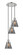 Franklin Restoration Three Light Pendant in Polished Nickel (405|113F-3P-PN-G63)