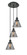 Franklin Restoration Three Light Pendant in Matte Black (405|113F-3P-BK-G43)