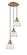 Franklin Restoration Three Light Pendant in Brushed Brass (405|113F-3P-BB-G172)