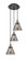 Franklin Restoration Three Light Pendant in Black Antique Brass (405|113F-3P-BAB-G43)