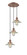 Franklin Restoration Three Light Pendant in Antique Copper (405|113F-3P-AC-G2)